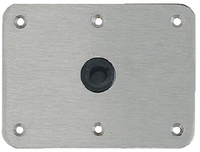 LOCK'N PIN™ 3/4 PIN STAINLESS BASE PLATE (SWIVL EZE)